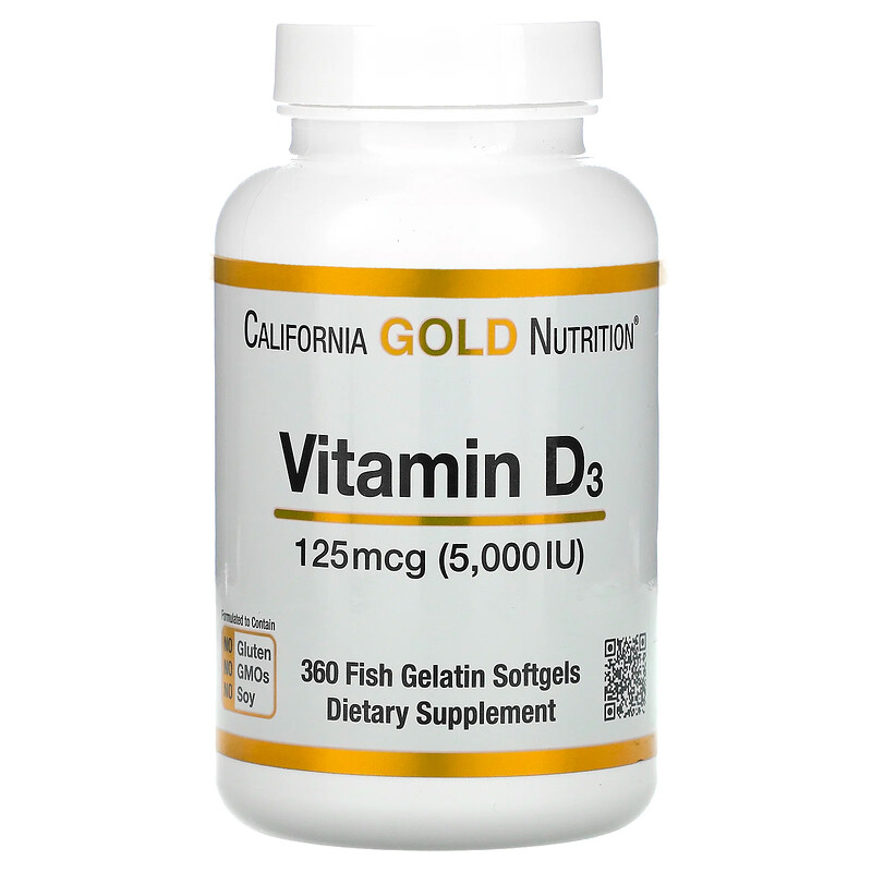 فيتامين د3 California Gold Nutrition